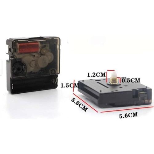 Trigger Movement Screw In Type Plastic Movement With Hands Step Clock Accessory Quartz DIY Movement Kits