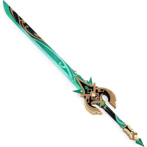 Genshin Impact Weapon Sword Primordial Jade Cutter Cosplay Prop