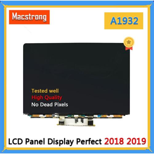 New Original A1932 LCD Panel for MacBook Air 13" A1932 LCD Screen Laptop Display LED Glass Replacement 2018 2019