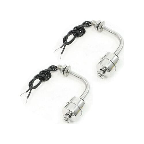 ZSL7810 Liquid Water Level Controller Stainless Steel Float Switch 2 Pcs