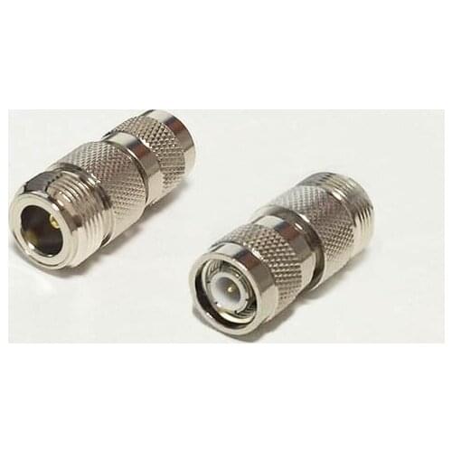 1pc NEW N Female Jack to TNC Male Plug RF Coax Adapter convertor Straight Nickelplated wholesale