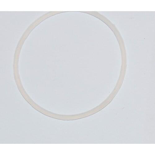 10/100pcs 2x50mm white rubber belts Round Belts/OD 2mm OD 50mm/rc car robot DIY Toy part/Technology model parts/baby toys