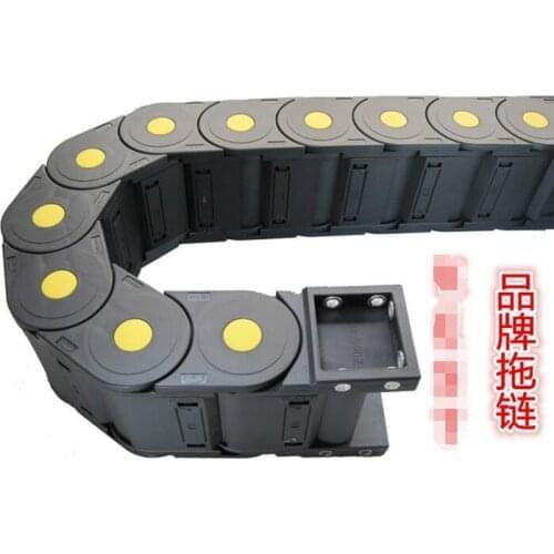 16 meter 35*100 inner size Nylon drag chain plastic tank