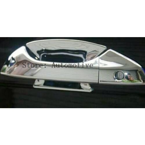 Accessories 2IN1 FIT FOR HONDA ACCORD 2008 2009 2010 2011 2012 CHROME DOOR HANDLE COVER + DOOR BOWL INSERT TRIM CUP