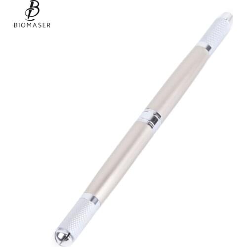 BMX Microblading Pen Manual Microblade Needle Holder Caneta Tebori Microblading Eyebrow Tattoo Pen High Quality