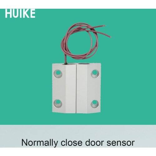 Zinc Alloy Door Contact Sensor For Metal Fire Control Door Normally Close Signal Output Magnetic Switch Position Limit detector