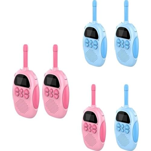 2 Pcs Kids Walkie Talkies Portable Handheld Parent-Child Talk Educational Interactive Toys Childrens Talkie