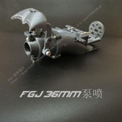 36mm Water Jet Thruster Water Jet Propulsion Pump Jet Jet Pump Suitable for Motors Above 36 40