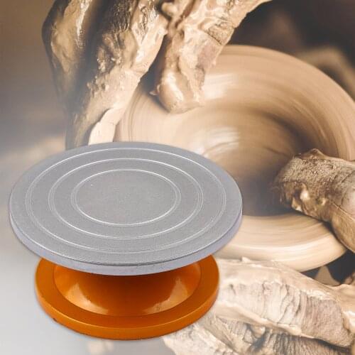 Art Supply 10in/12in Diameter Sculpting Wheel Mini Clay Making Pottery Wheel Turntable with Ball Bearings