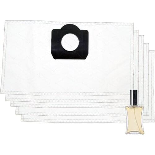 Vacuum Cleaner Dust Bag Compatible Brand Model Rowenta RB 50 Vacuum Cleaner Bag (5 Pieces) HT-TT0062-5-39