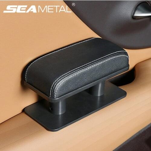 Car Armrest Elbow Support Adjustable Universal Door Hand Arm Rest Anti-fatigue Hand Rest Cushion Mini Leather Box Pad Universal