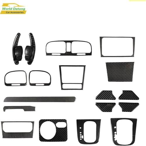 Real Carbon fiber interior modification cover trim for Volkswagen VW Golf 6 GTI R Mk6 2008-2012 Accessories