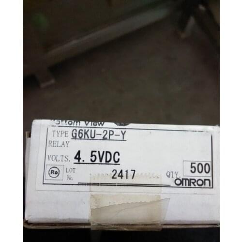 Relay G6KU-2P-Y 4.5VDC