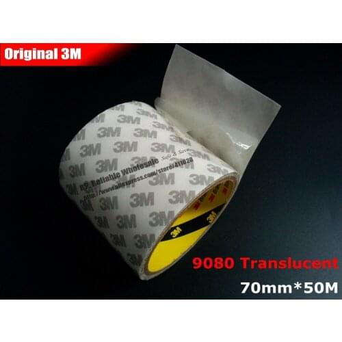 70mm width, 50 meters length), 3M High Adhesion Acrylic Glue Double Adhesive Tape for Electronic PCB, Nameplate Control Panel