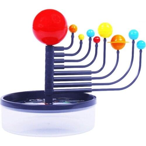 Solar System Nine Planets Model Science Kit DIY Assembly Parent-child Interaction Planetarium Toy Kids Educational Toy Children