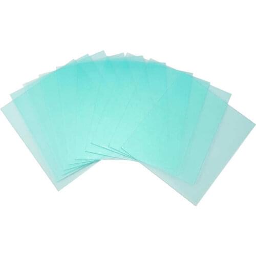 10Pcs Welding Helmet Transparent Protective Plate Spare Lens Welding Mask Glass 138x122mm