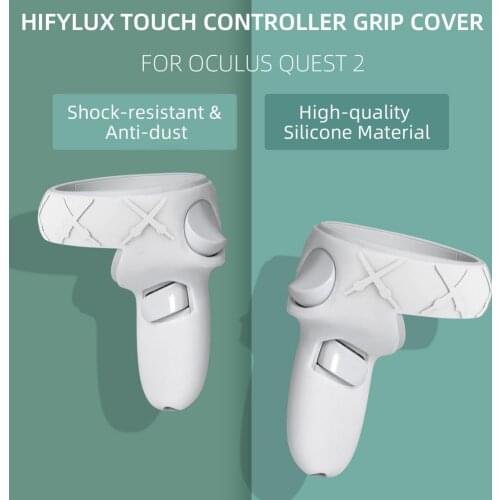 Protective Cover For Oculus Quest 2 VR Touch Controller Silicone Cover Shock-Proof Handle Grip Touch Sleeve VR Accessories HOT
