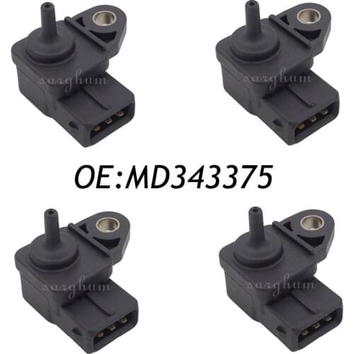 4PCS MD343375 MAP Manifold Absolute Pressure Sensor For Mitsubishi Mirage 1.5L l4