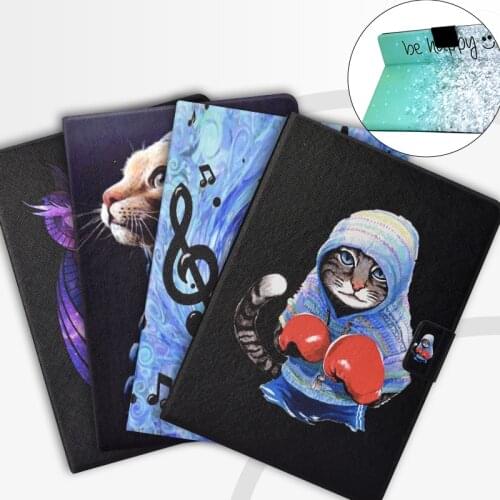 Case For Lenovo Tab M10 10.1 inch TB-X605F TB-X605L Cover Cartoon Fundas TB-X505F TB-X505L TB-X505X tablet Leather Cases Capa