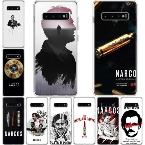 Narcos TV series Pablo escobar Phone Case For Samsung Galaxy A71 A70 A51 A50 A41 A40 A30 A21 A10 A01 A90 A20S A20E A10S M30S A6