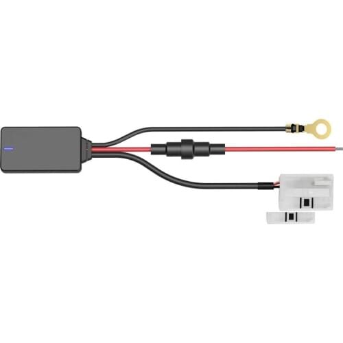 CHELINK 12Pin 12V Bluetooth CSR Chipset Wireless Adapter Aux Cable Fit for Benz W169 W245 W203 W209 W164 W221