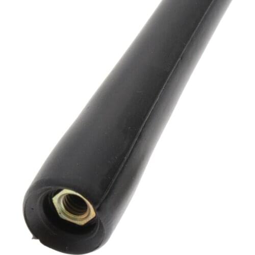 BLACK REPLACEMENT CAR AUTO ROOF AERIAL ANTENNA 2 SCREW MAST RADIO 18CM 7"