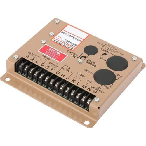 Electronic Engine Speed Controller, ESD5500E Governor Generator Controller Panel for All Kinds Of Electromagnetic Interference A