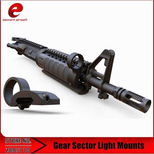Element Gear Sector Aluminum Rifle Light Mounts for 20mm RIS standard Rail System Lights Accessories EX270