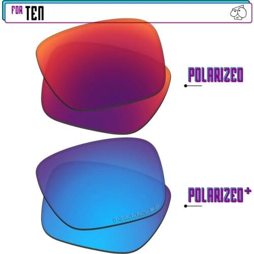 EZReplace Polarized Replacement Lenses for - Oakley Ten Sunglasses - BlueP Plus-MidnightP