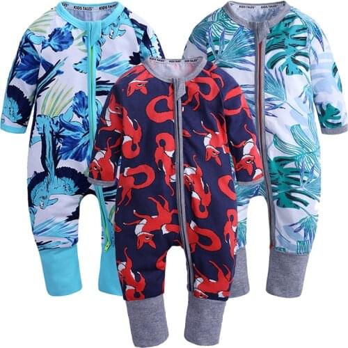Newborn Baby Clothes 3PCS/Lot Baby Rompers Long Sleeve Cotton Baby Boy Clothes Infant High Quality Baby Jumpsuit 0-24M SR418