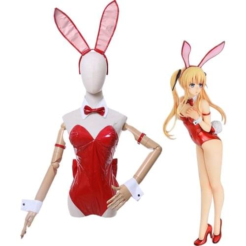 Halloween Bunny Girl Cosplay Costumes Women Senpai no Yume wo Minai Sakurajima Cosplay Sexy Jumpsuits Clothes Suits For Girls