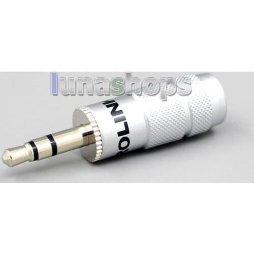 LN001852 LN001851 ACROLINK FP-3.5 3.5mm Stereo Male Golded Rhodium plated Straight adapter for diy