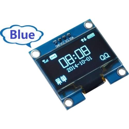 NEW 1.3" OLED display module blue color 128X64 1.3 inch OLED Display Module 1.3" IIC Communication compatible for arduino