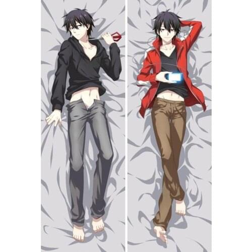 Male Japanese Characters Anime Kagerou Mekaku City Actor Throw Otaku Dakimakura Gift Bedding Hugging Body Pillow Case 150x50 CM