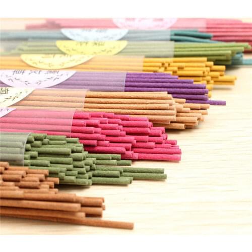 Natural incense sticks Bamboo scented Room fragrance Indoor Fresh Air Aromatherapy Scented Spices Home Bathroom Fragrance sticks