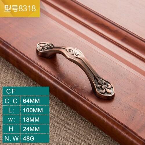 New Fashion Style Antique Classical Cabinet Handle American Cabinet Drawer Furniture Wardrobe Door Knobs
