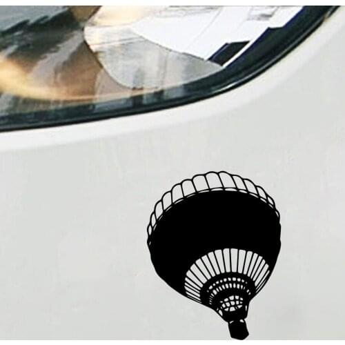 NEW Hot Air Balloon Auto Sticker Vinyl Decal For Rearview Mirror Car Head Engine Cover Windows Decoration