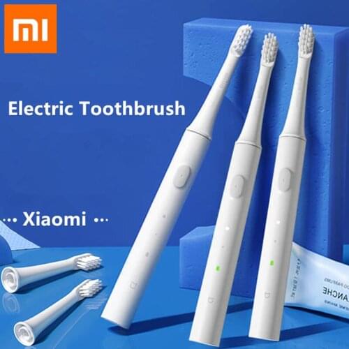 Original Xiaomi Mijia T100 Mi Smart Electric Toothbrush 46g 2 Speed Xiaomi Sonic Toothbrush Whitening Oral Care Zone Reminder