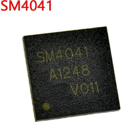 1PCS/LOT SM4041 QFN Rippled lines splash screen genuine LCD chip