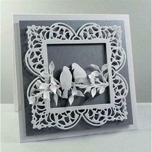 Craft Square Scrapbooking Metal Cutting Dies Album Card Making Frame Embossing