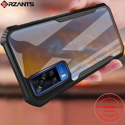 Rzants For vivo Y51 Y50 Vivo Y20 Y17 Case Hard [Blade] Shockproof Slim Crystal Clear Cover funda Casing