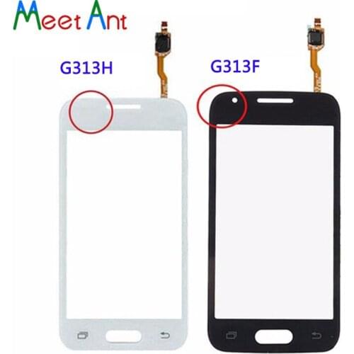 For Samsung Galaxy DUOS Ace 4 G313 G313F G313H or G316 G316H G316F Touch Screen Digitizer Sensor Outer Glass Lens Panel