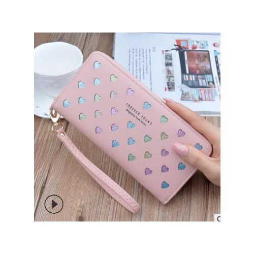 Woman 2019 New Korean Version Multifunctional Cute Small Change Wallet Folding Leather Short Wallet Tide