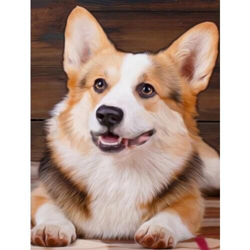 5D Diy Diamond Painting Animal dog Diamond Mosaic Full Square/round Diamond Embroidery Sale crystal picture home decorationTY831