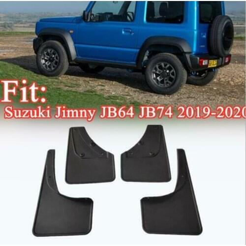 Car Splash Guards Mud Flaps Mudguard Fender For Suzuki Jimny JB64 JB74 2019-2020