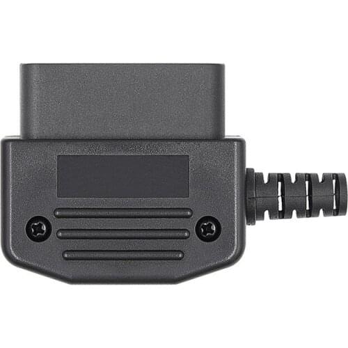 Car Connection Male 16P Male Square Contact Type 16 Pin Welding Plug OBD 16Pin L Type