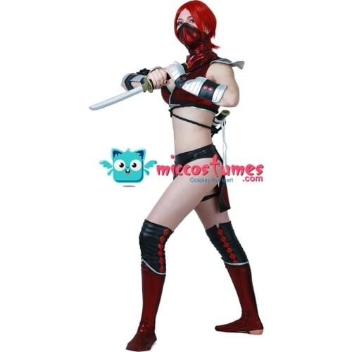 Skarlet Cosplay Woman Halloween Costume Outfit