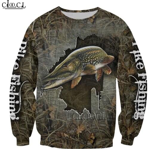 HX Drop Shipping Fishing 3D Printed Men Hoodie Harajuku Streetwear Pullover Autumn Sweatshirt Unisex Casual Jacket Tracksuits