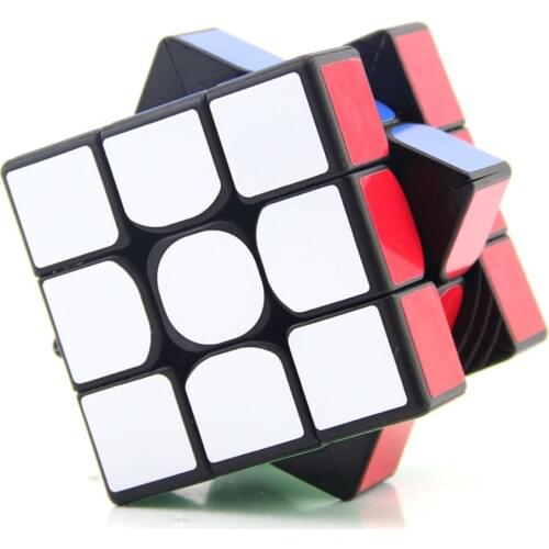 Yuxin Little Magic Cube 3x3 Black Stickerless Cube 3x3x3 Speed Cube Professional Puzzle For Childrens Educational Toy
