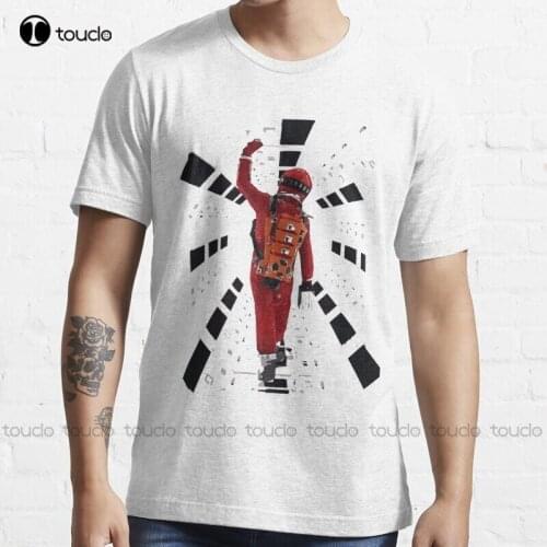 New 2001: A Space Odyssey (1968) T-Shirt Cotton Tee Shirt dress shirts for men Unisex